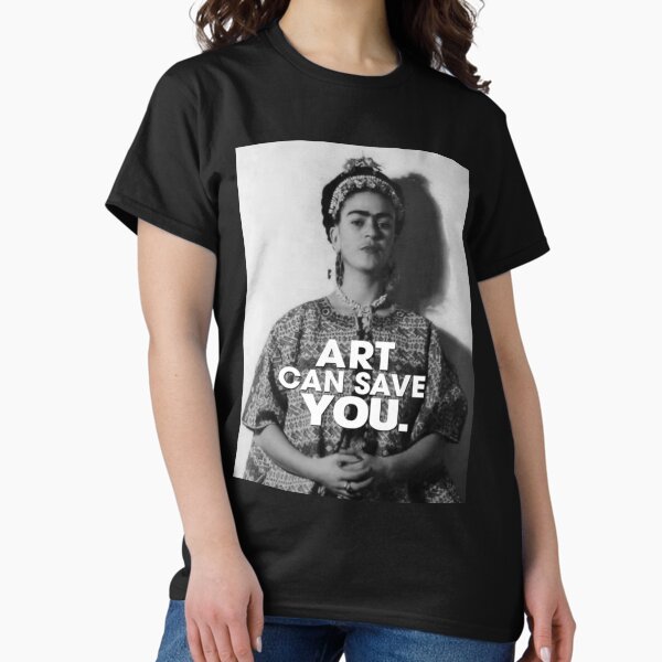 Item preview, Art can save you Frida kahlo art flower gift for fans designed and sold by FanniPapp.