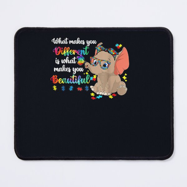 Item preview, What Makes You Different Autism Awareness Elephant Mom designed and sold by DeannaMarks.