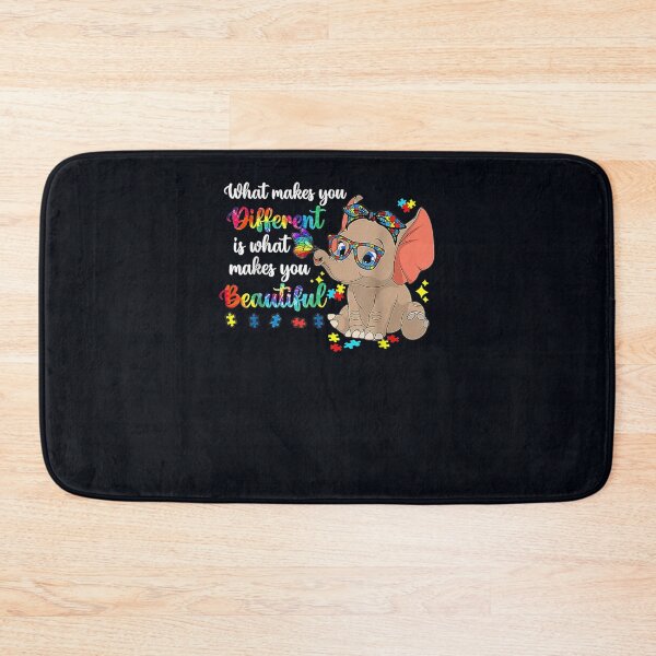 Item preview, What Makes You Different Autism Awareness Elephant Mom designed and sold by DeannaMarks.