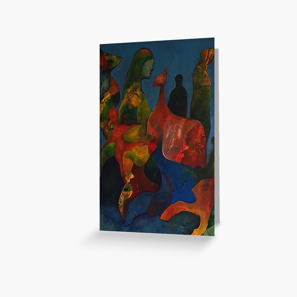 Weird world Greeting Card