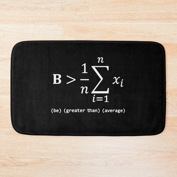 Item preview, Funny Math T Shirt Gift-Be Greater Than Average fo designed and sold by KathrineSandnes.