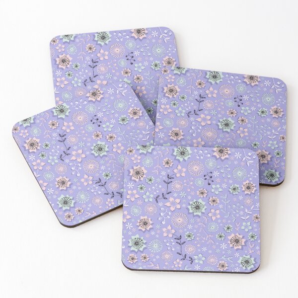 Item preview, Cotton Candy Pastel Floral pattern designed and sold by prirajdesigns.