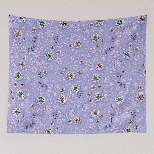 Item preview, Cotton Candy Pastel Floral pattern designed and sold by prirajdesigns.