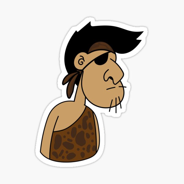 PAPAJEJE #0014 ANCIENT HUMAN Sticker