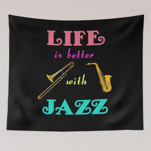 Item preview, Life is better with Jazz designed and sold by Brad Chambers.