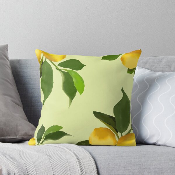 Item preview, Fresh lemon green and yellow, summer print. designed and sold by Print-Designs.