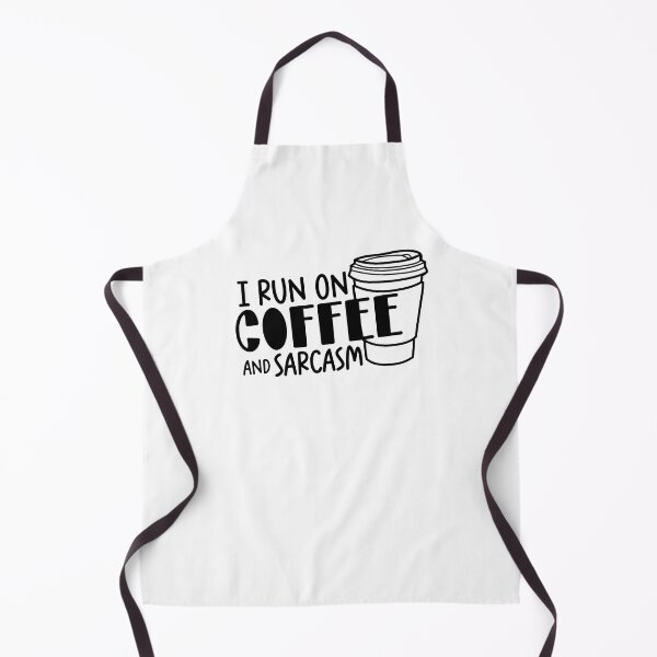Item preview, I Run On Coffee and Sarcasm designed and sold by miraipa.