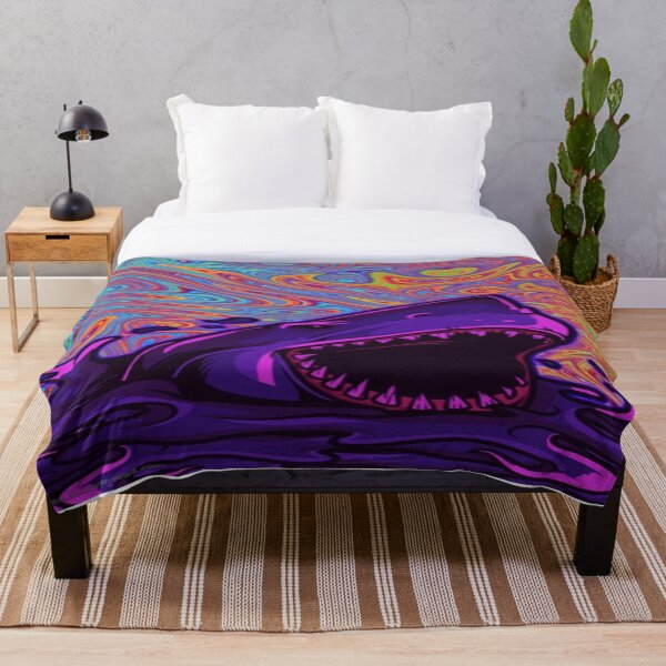 Item preview, Trippy Shark, Psychedelic, Cool, Funny, Hippie, Asethetic Art & Stickers. designed and sold by EtheralShop777.