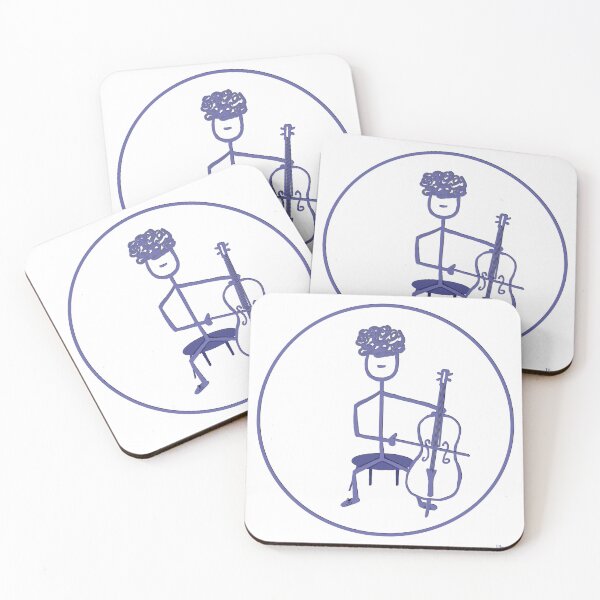 Item preview, Stick Figure Cello Player 2 designed and sold by Lilmonsto.