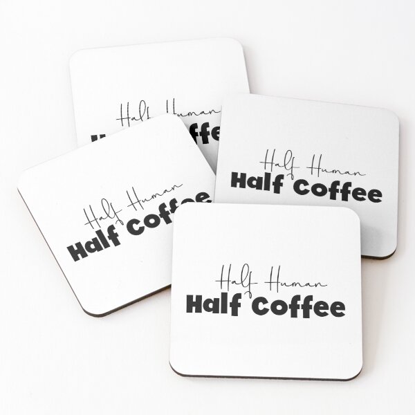 Item preview, Half Human Half Coffee designed and sold by miraipa.