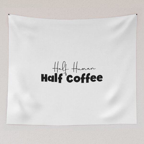 Item preview, Half Human Half Coffee designed and sold by miraipa.
