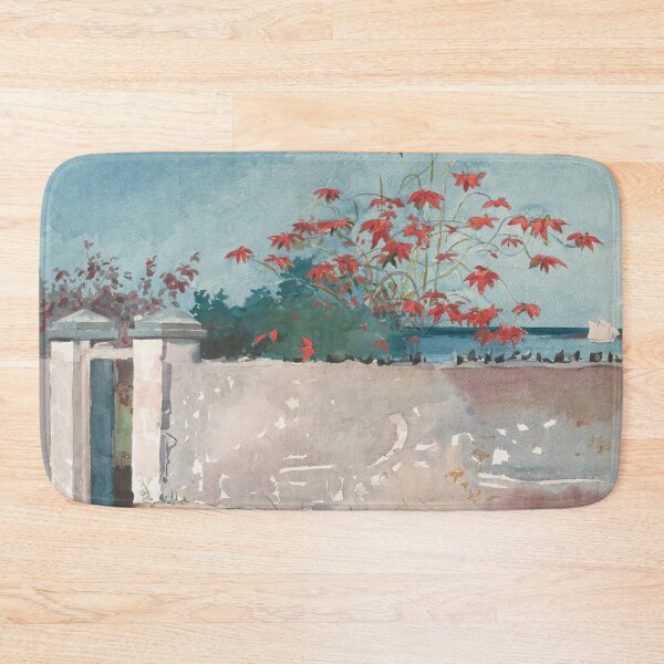Item preview, A Wall, Nassau by Winslow Homer Canvas Print designed and sold by Nils Petter Stein.