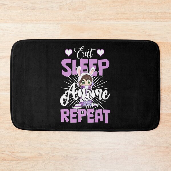 Item preview, Anime Lover Shirt For Kawaii Funs Eat Sleep Anime Repeat designed and sold by Seth Shiver.