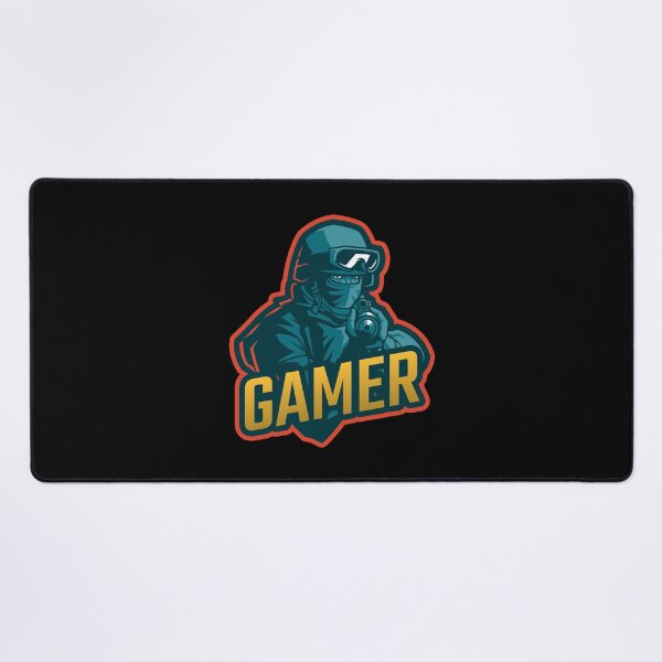 Item preview, Gamer with Soldier Aiming his Rifle designed and sold by PRIVARSHU.