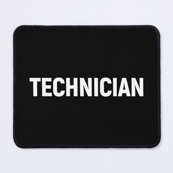Item preview, Technician (White Text) designed and sold by STUDIO-72.