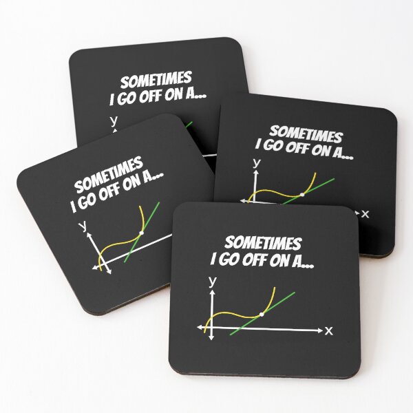 Item preview, Funny Math Tangent Gift High School College Math designed and sold by KathrineSandnes.