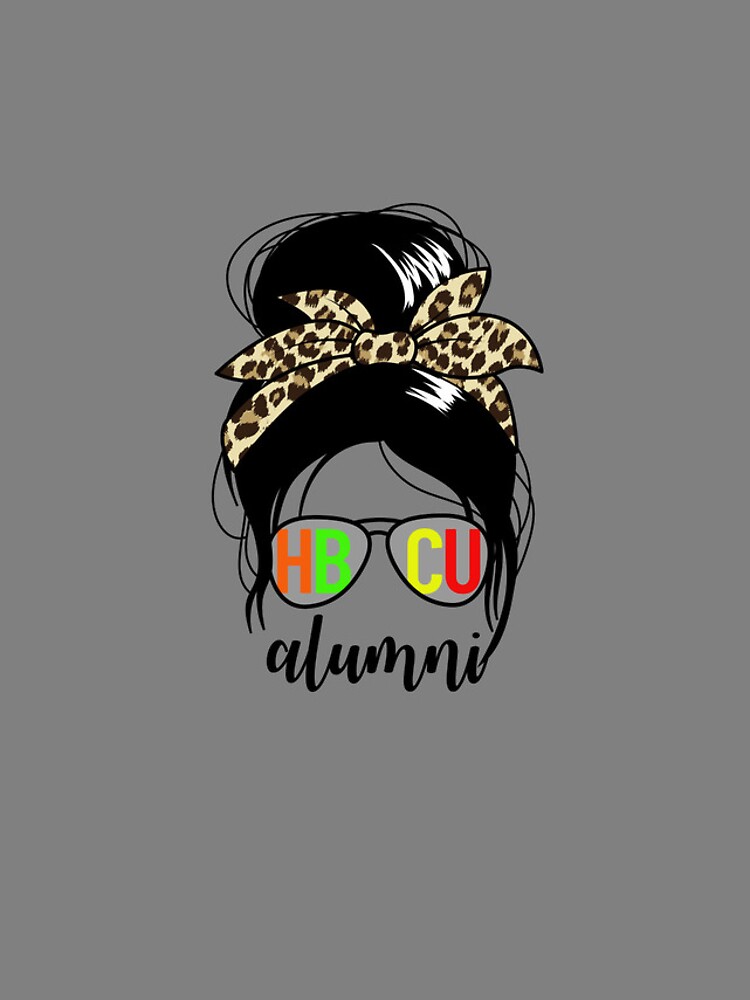 Imagen 4 de 4, Funda de iPhone con la obra HBCU Alumni Messy Bun Women's HBCU Graduate HBCU Gear, diseñada y vendida por DynamicDesign.