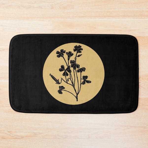 Item preview, Linocut Yellow Wood Sorrel designed and sold by Sheri42.