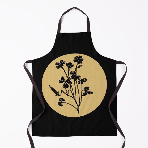Item preview, Linocut Yellow Wood Sorrel designed and sold by Sheri42.