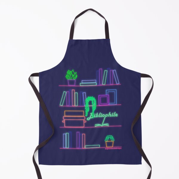 Artikelvorschau, Bibliophile - Neon entworfen und verkauft von NimisNest.