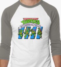 TMNT Turtles in Time Men's Baseball ¾ T-Shirt