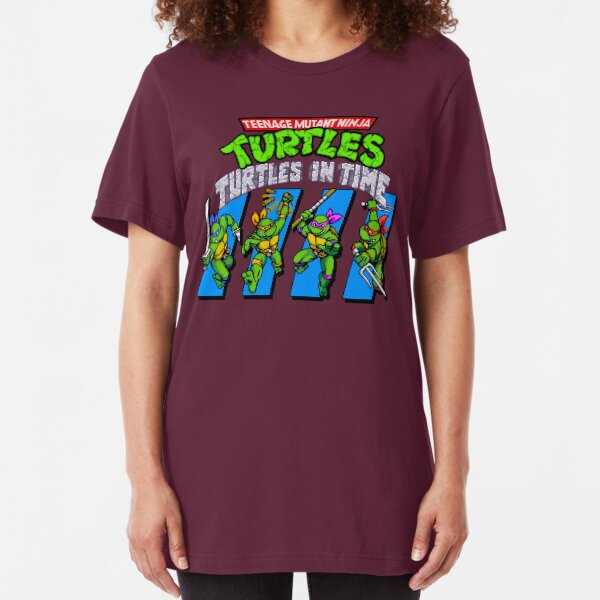 TMNT Turtles in Time Slim Fit T-Shirt