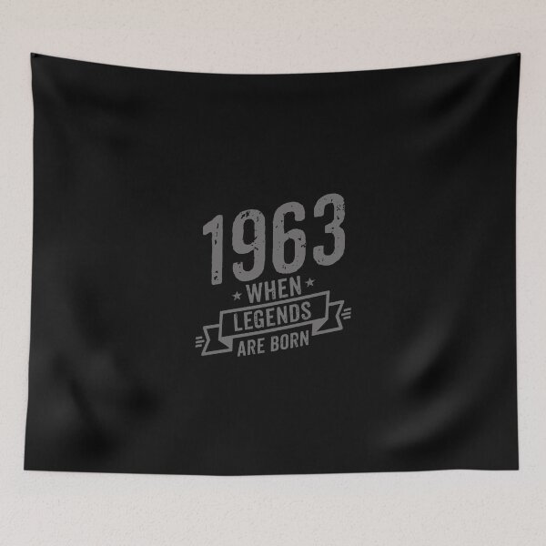 Item preview, 1963 when legends are born birthday gift designed and sold by rodmendonca.