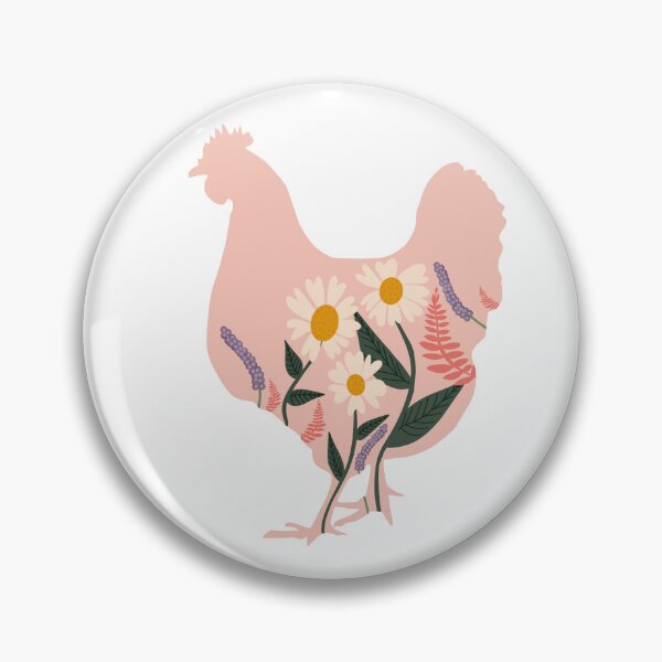 Item preview, Original Spring Chicken with Florals designed and sold by autumnallen15.
