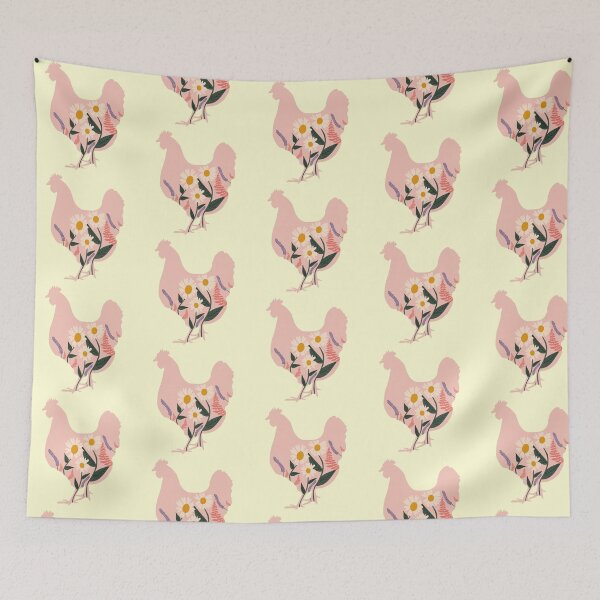 Item preview, Original Spring Chicken with Florals designed and sold by autumnallen15.