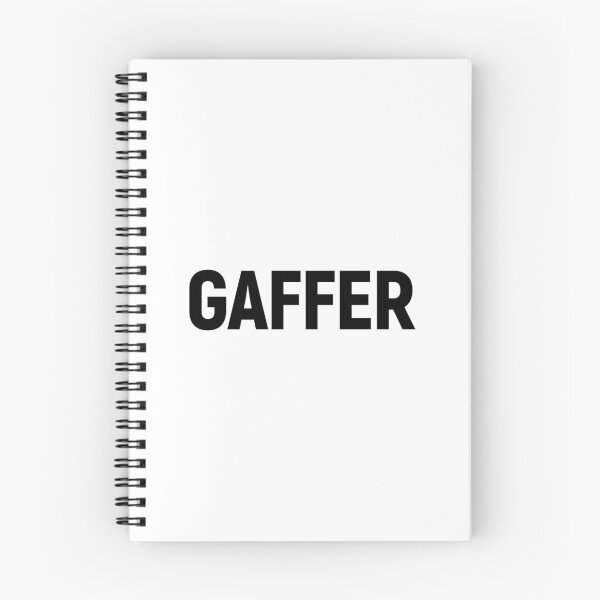 Item preview, Gaffer (Black Text) designed and sold by STUDIO-72.
