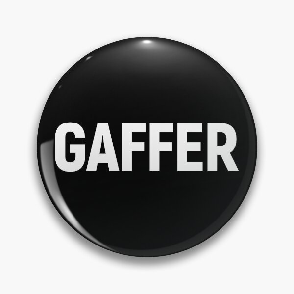 Item preview, Gaffer (White Text) designed and sold by STUDIO-72.