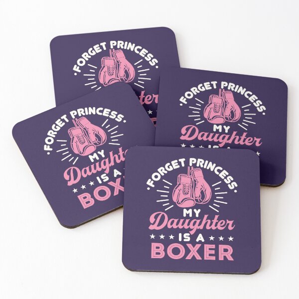 Item preview, Forget Princess My Daughter Is a Boxer Boxing Mom Dad designed and sold by jaygo.