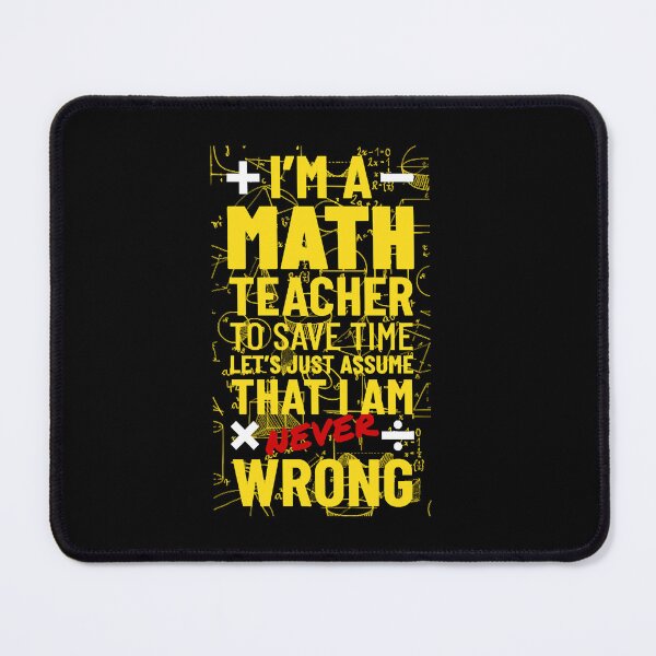 Item preview, Funny Math Teacher Gift High School College Math designed and sold by KathrineSandnes.
