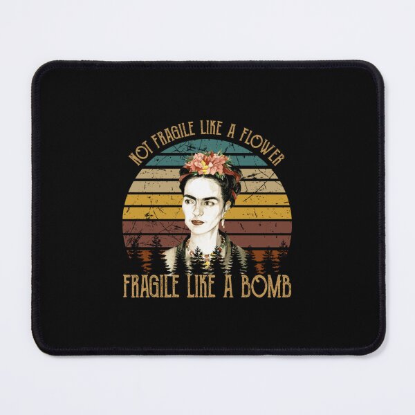 Item preview, Vintage Fragile Like A Flower Frida Kahlo Women designed and sold by FanniPapp.