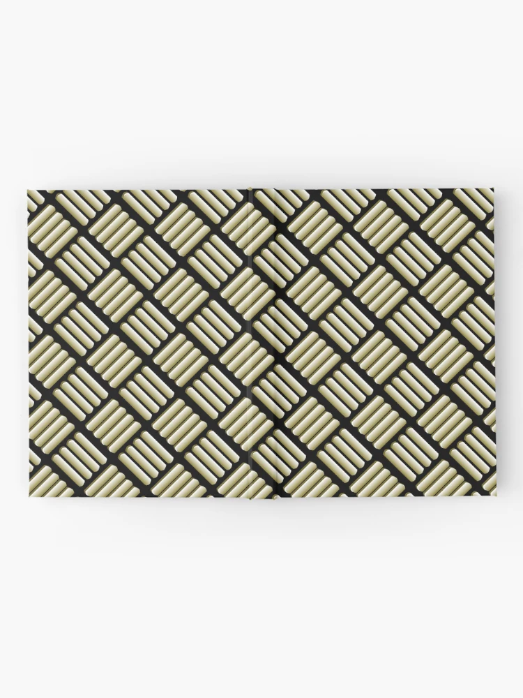 Thumbnail 2 of 3, Journal, Abstract Striped Pattern designed and sold by risingrocket.