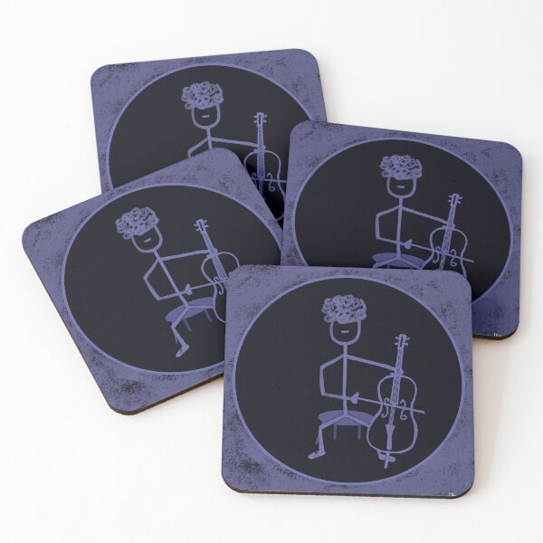 Item preview, Stick Figure Cello Player designed and sold by Lilmonsto.