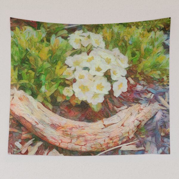 Item preview, Logging In After Winter Thaw designed and sold by Leslie Montgomery Art.