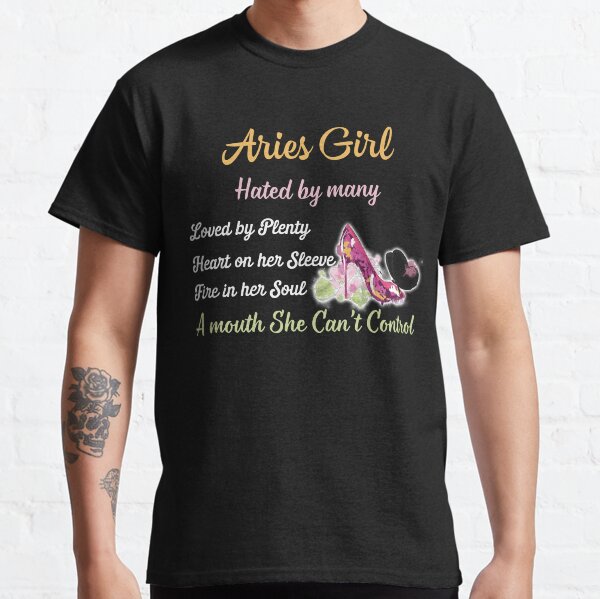 Item preview, Aries Girl Hated By Many mouth She Cannot Control designed and sold by hoangtrongkhiem.