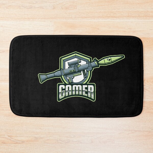 Item preview, Gamer with Powerful Rocket Launcher designed and sold by PRIVARSHU.