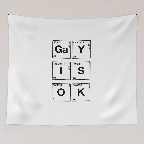 Item preview, Chemistry Gay Is OK Gay Male. Gay Men designed and sold by Subtle Pride Shop.