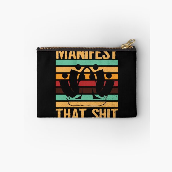 Item preview, Manifest That Shit Retro Meditation Yoga Manifest That Shit Gear designed and sold by DynamicDesign.