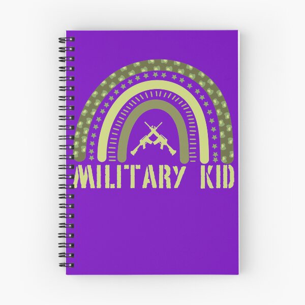 Item preview, Military Kid Military Rainbow Military Child Month Purple Up Gear designed and sold by DynamicDesign.