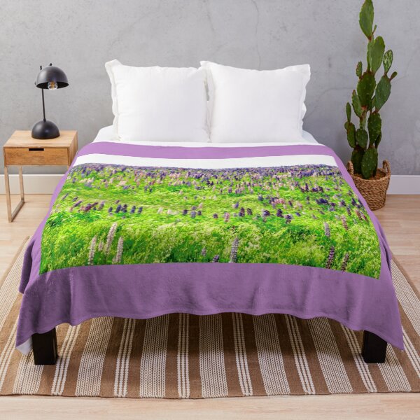 Item preview, A hillside of lupins designed and sold by Shulie1.