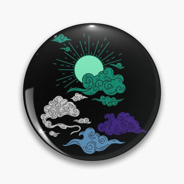 Item preview, Vincian Sun and Clouds. Gay Men Pride designed and sold by Subtle Pride Shop.