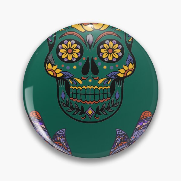 Item preview, Darkie Skull with a pattern Spooky hands with eyes designed and sold by Banasaha.