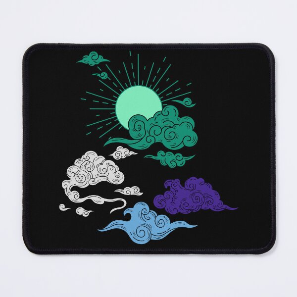 Item preview, Vincian Sun and Clouds. Gay Men Pride designed and sold by Subtle Pride Shop.