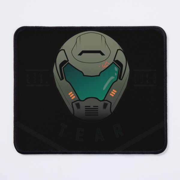 Item preview, Doom Guy Helmet - RIP TEAR Tri-blend Essential designed and sold by BrainMayert.