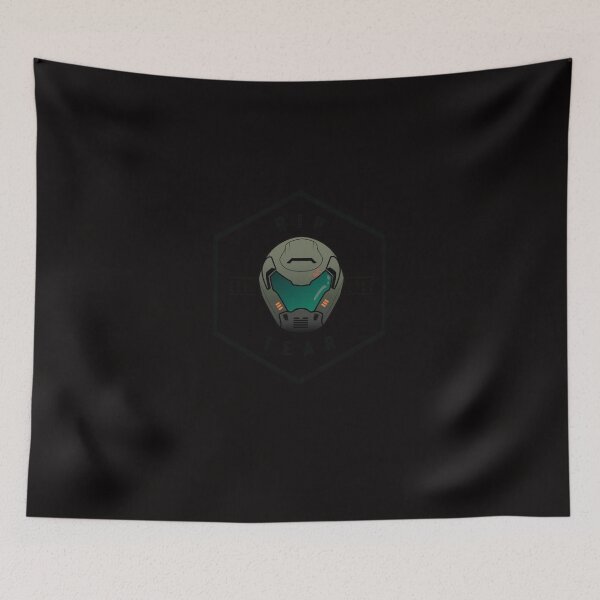 Item preview, Doom Guy Helmet - RIP TEAR Tri-blend Essential designed and sold by BrainMayert.