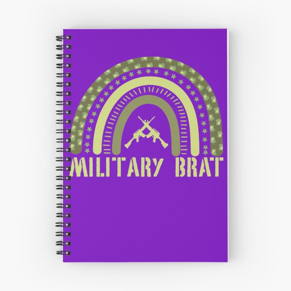 Item preview, Military Brat Rainbow Military Child Month Purple Up Gear designed and sold by DynamicDesign.