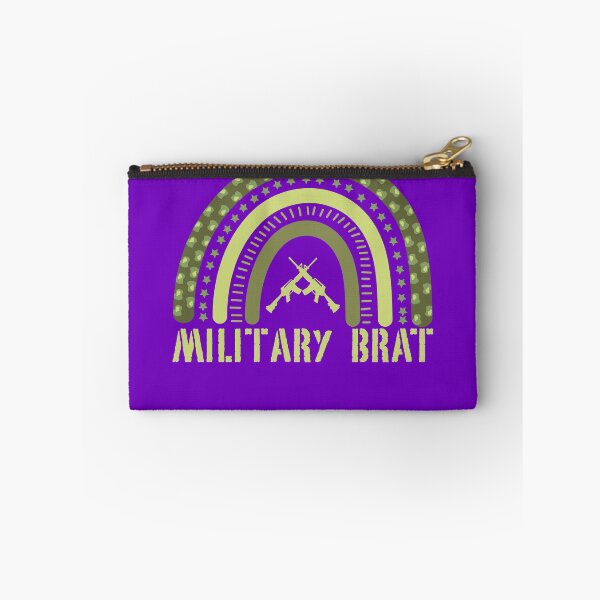 Item preview, Military Brat Rainbow Military Child Month Purple Up Gear designed and sold by DynamicDesign.